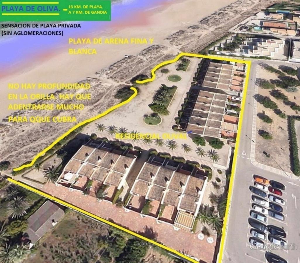 Residencial Olivalacceso Privado Playa Por Jardin Exterior photo